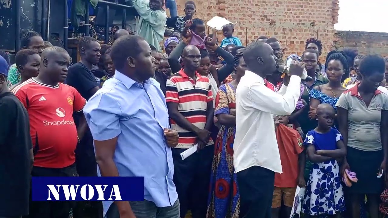 Hon Ebwalu speech  that moved Nwoya