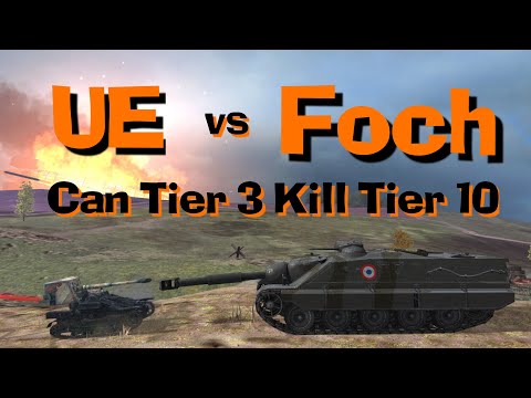 WOT Blitz Can UE 57 Kill Foch 155