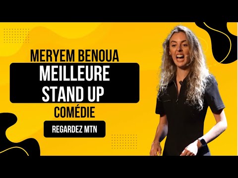 MERYEM BENOUA: MEILLEURE NOUVELLE STANDUP COMÉDIE 🎭🤣 #humour #meryembenoua #spectacle 