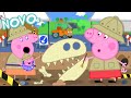 Peppa Pig Português Brasil Fósseis NOVO Contos Da Peppa Pig