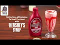 Hershey S Syrup Strawberry Syrup With Glass Garnish