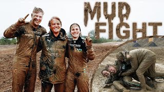 We Raced Team Hamilton + Button to Win the Championship | Mud Fight Celebrations | Rosberg