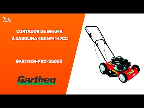 Cortador de Grama à Gasolina 460mm 147CC - Video