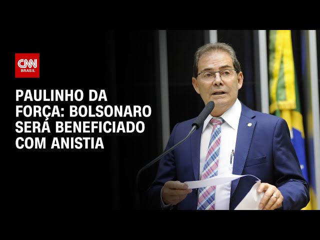 Relator do projeto da anistia diz que Bolsonaro será beneficiado com proposta | CNN ARENA
