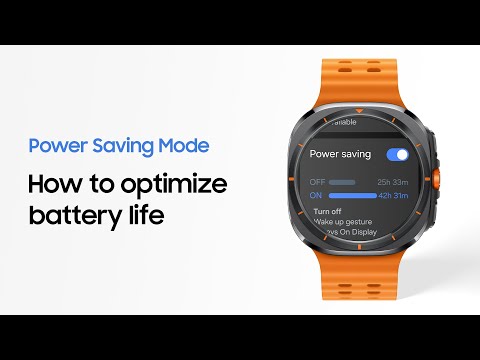 How to use Power Saving Mode | Galaxy Watch Ultra | Samsung