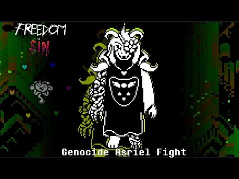 Undertale Freedom in Sin - Genocide Asriel Dreemurr Fight