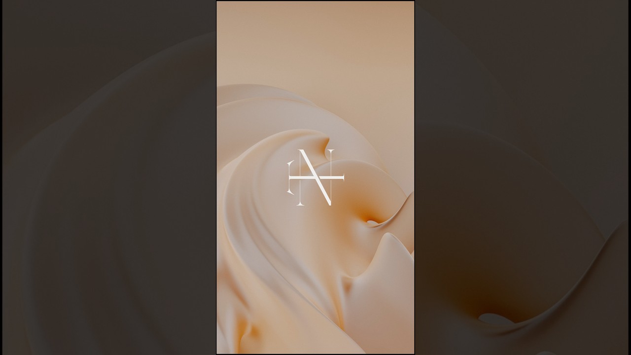 Desgning a monogram logo with letters N and T in adobe illistrator 🪄