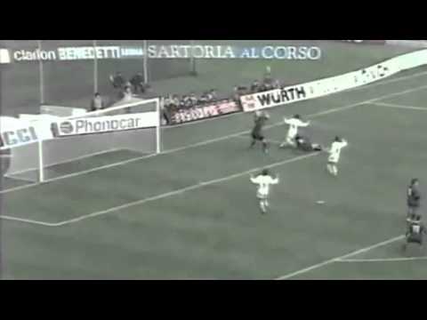 Serie A 1994-1995, day 11 Fiorentina - Sampdoria 2-2 (Platt, Batistuta, Vierchowod o.g., Gullit)