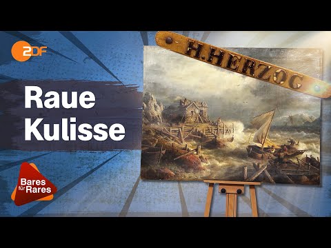 Dramatische Landschaft: Gemälde von Herrmann Herzog fasziniert im Händlerraum | Bares für Rares