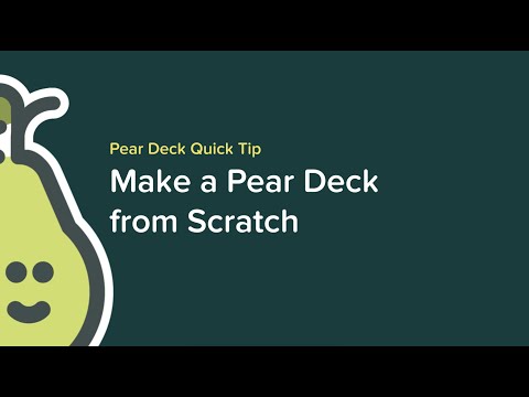 02 Make a Pear Deck From Scratch for Microsoft