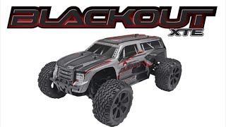 Redcat Blackout XTE RC Truck - 1:10 Brushed Electric Monster Truck