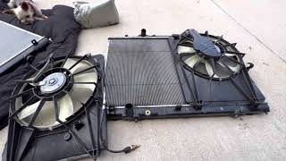 2017-2020 Acura MDX Replacing Radiator