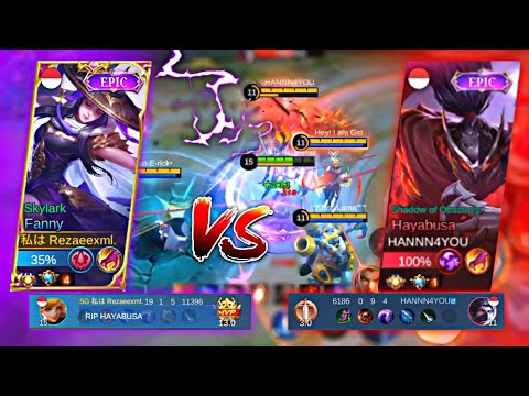 FANNY HYPER CARRY VS PRO HAYABUSA? AUTO LOCK UNTIL DON'T GET A BUFF & KILL! Randy25 PLAYSTYLE - MLBB
