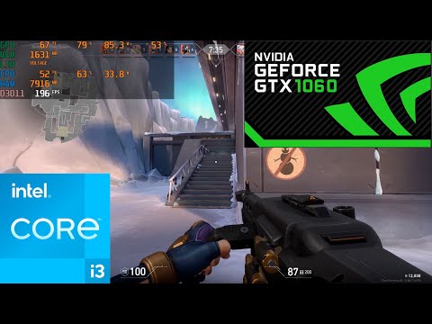 GTX 1060 3GB Gaming 2022 | i3 10100f/16GB RAM/SSD M.2 NVME