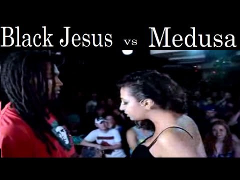 Black Jesus vs Medusa