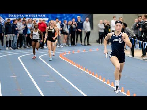 2020 GPAC Indoor - Women's 4x400m Relay - Heat 2
