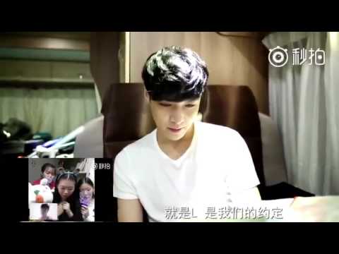 161107 EXO Lay Zhang Yixing 张艺兴 @ Yixing Studio Weibo - videos Lay Yixing's reaction