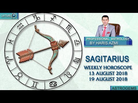 Sagittarius Weekly Horoscope from Monday 13 August 2018 to Sunday 19 August 2018