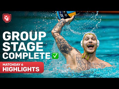 Last Team To Qualify? | Matchday 6 Highlights | Water Polo Champions League