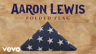 Aaron Lewis Folded Flag