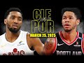 Cleveland Cavaliers Vs Portland Trail Blazers Full Game Highlights March 25 NBA Regular Season