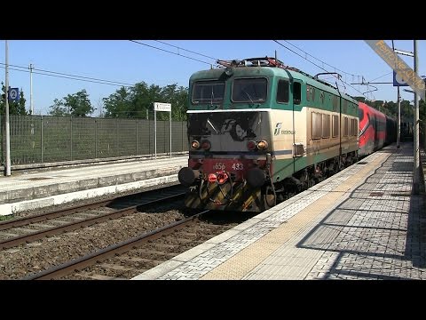 E.656.433 + ETR 400 a Fidene - E.656.433 + ETR 400 in Fidene