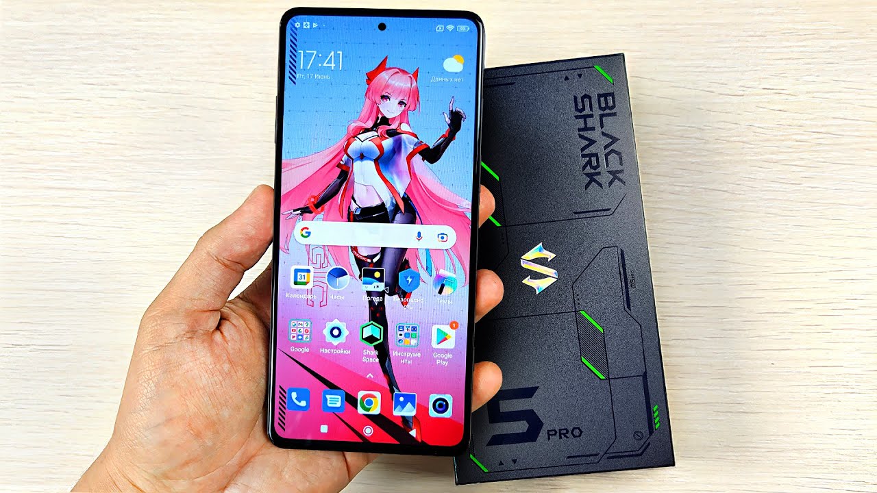 Смартфон Black Shark 5 Pro 12/256GB White (Белый) Global Version