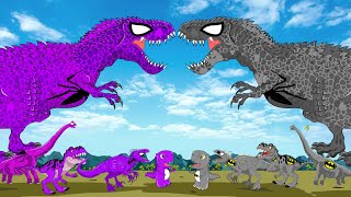 Super Dinosaur: Purple vs Red T-rex Dinosaur|The Absolute Worst Dinosaur You Could Get Caught By