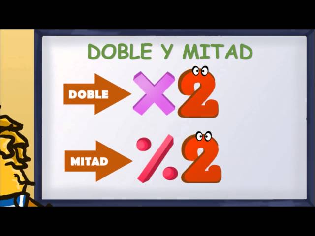 Vídeo relacionado con Los Números Locos 2 - Doble y mitad (con letra mayúscula) (Conteo y matemáticas)