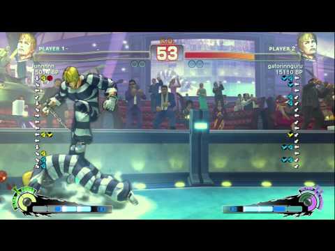 junnnnn [Cody] vs gatorinnguru [Cody] SSF4 Japanese Online Ranked Matches - TRUE-HD