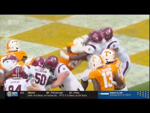 2019 USC vs Tennessee - Tavien Feaster 1 Yd Touchdown Run