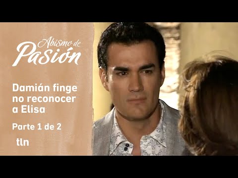 Abismo de pasión 1/2: Elisa se siente herida al ver la reacción de Damián | C-12 | tlnovelas