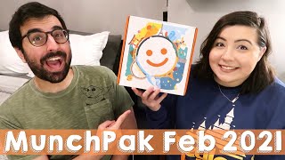 MunchPak February 2021 | Unboxing & Taste Test