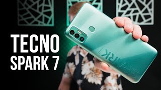 Tecno Spark 7 KF6n NFC 4/64GB Spruce Green (4895180766404) - відео 1