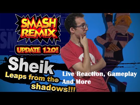 Smash Remix: Update Version 1.2.0-Live Reaction, Gameplay And More