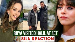 Ruya Coric Visited Halil Ibrahim Ceyhan at Set !Sila Turkoglu Reaction