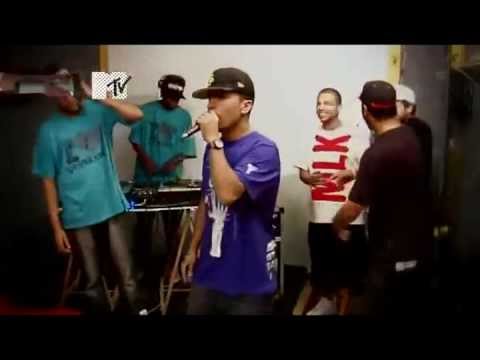 Freestyle - Emicida, Dj Nyack, Projota, Rashid, Kamau e Ogi [Programa Sangue B -MTV] (16)