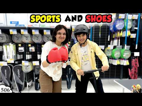SPORTS AND SHOES | Ep 506 | Gift shopping with family | Aayu and Pihu Show