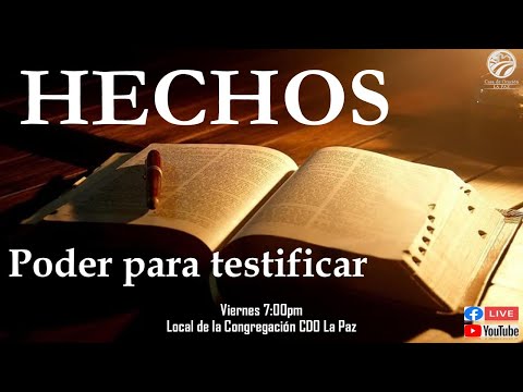 Tema 72: Hechos 23:1-11 - Serie: Hechos, poder para testificar - Hno. Víctor Sánchez