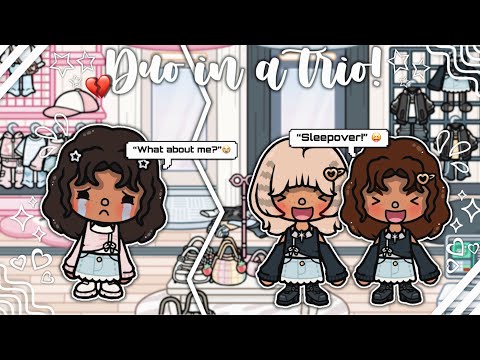 Duo im Trio!? 💔 | *vertont*🔊 | Toca Life World Rollenspiel! 🌏✨