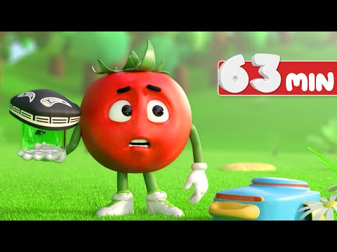 🍅 Pomidor Do‘ppi | Yangi qism | Kapalak | To‘plam | Bolalar uchun multfilm
