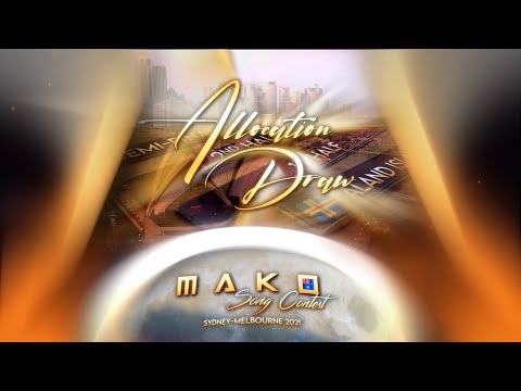 Mako Song Contest 2021 - Semi-Final Allocation Draw - Live Stream