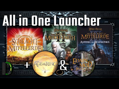 Ein Launcher für Der Herr der Ringe: Die Schlacht um Mittelerde 1 & 2, Age of the Ring und Edain Mod