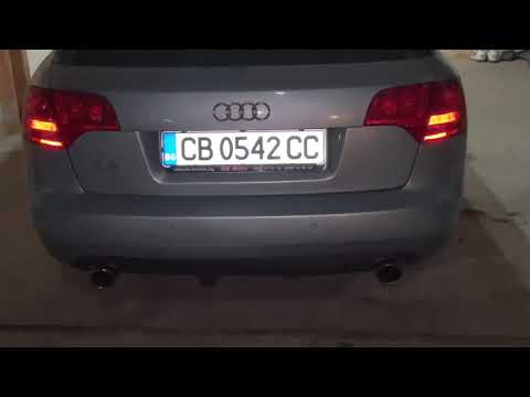 Audi a4 b7 3.0 tdi straight pipe