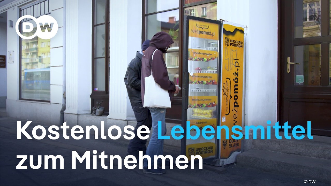 Polen: Öffentliche Kühlschränke für Bedürftige