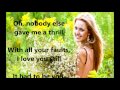 It Had To Be You  KENNY ROGERS (with lyrics)