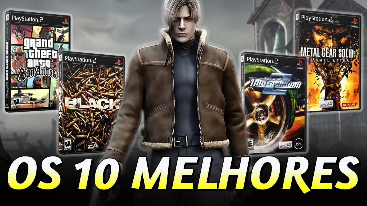 OS 10 MELHORES JOGOS DE PS2