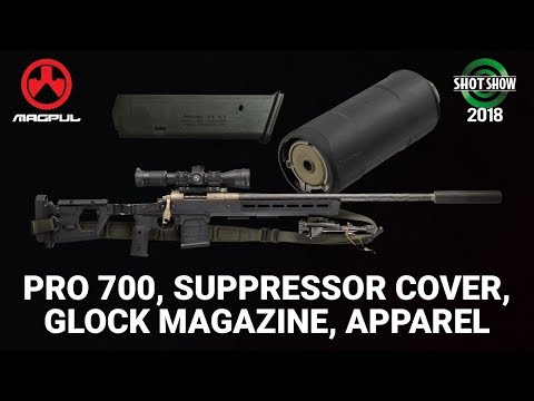 Magpul Pro 700, Suppressor Cover and Glock Magazine - SHOT Show 2018 Day 1