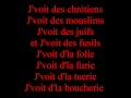 Assis sur un banc MAS feat La Fouine lyrics 