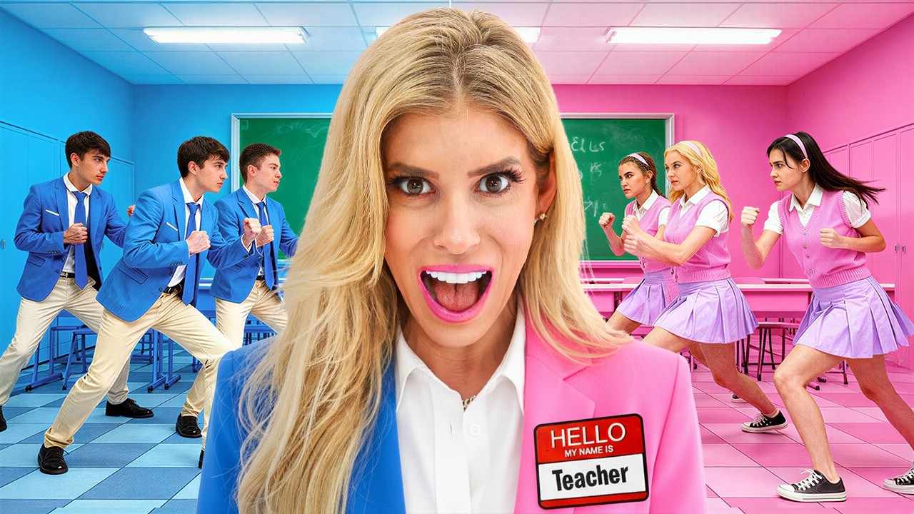 Boys vs Girls Trapped in Detention